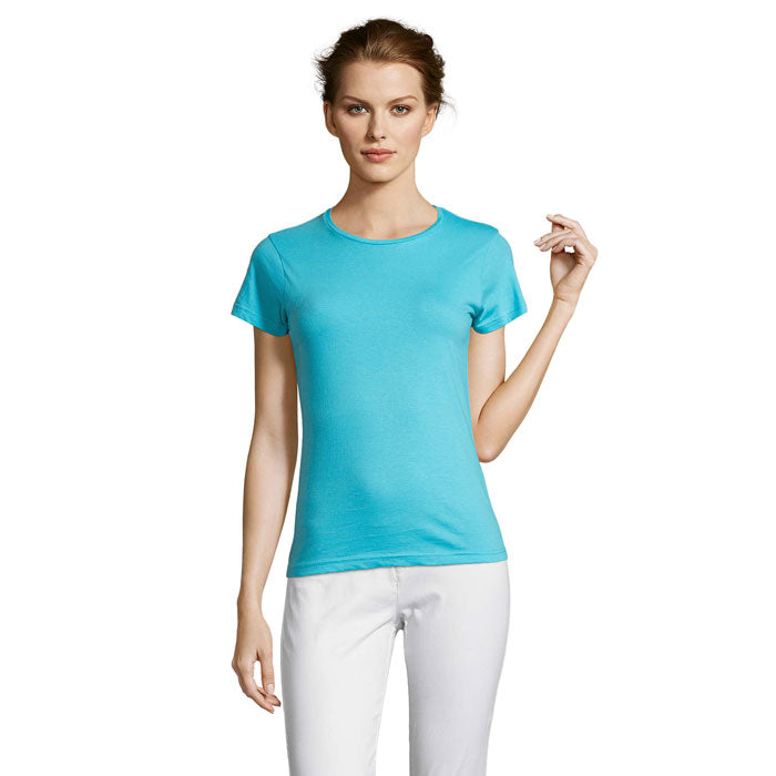MISS WOMEN'S T-SHIRT 150 – Atoll-Blau – Größe L