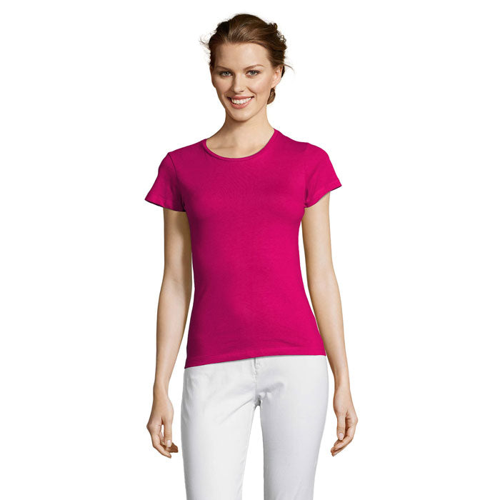MISS WOMEN'S T-SHIRT 150 – Fuchsia – Größe L