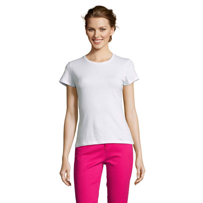 MISS WOMEN'S T-SHIRT 150 – White – Größe L