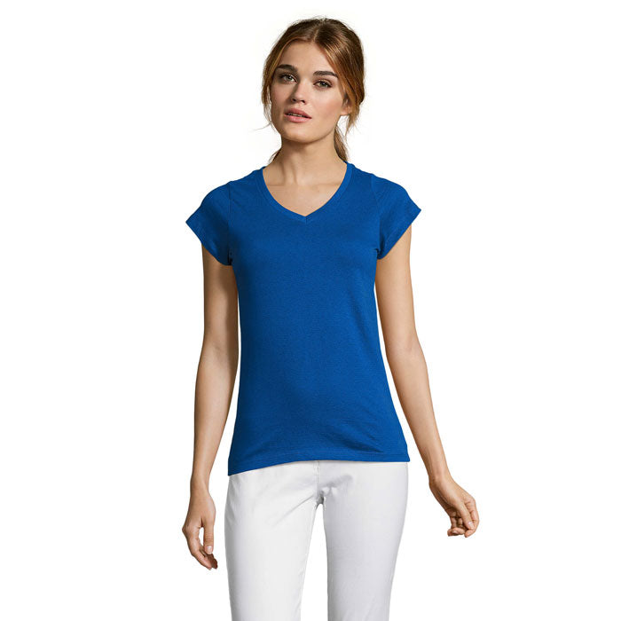 MOON DAMENT-SHIRT 150g – Royal Blue – Größe 3XL