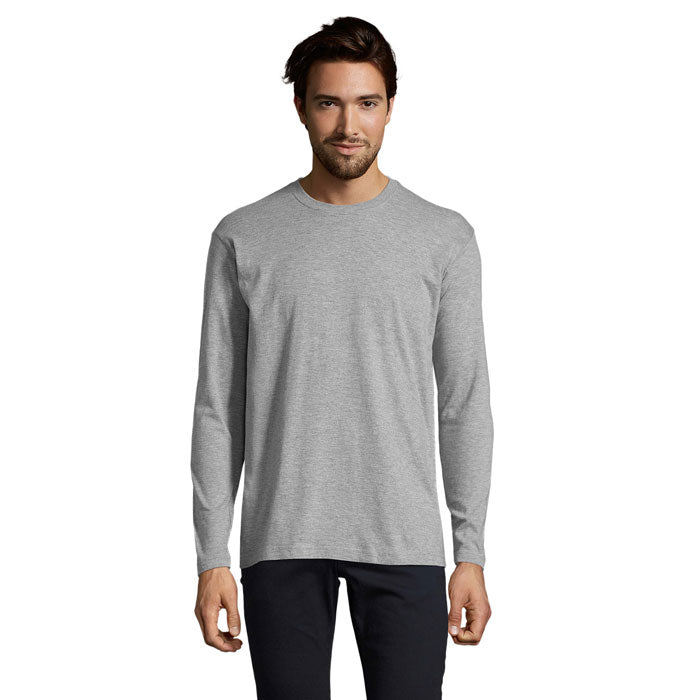 MONARCH MEN T-Shirt 150g – Graue Melange – Größe 3XL