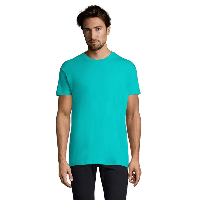 IMPERIAL MEN T-Shirt 190g – Karibik Blau – Größe L