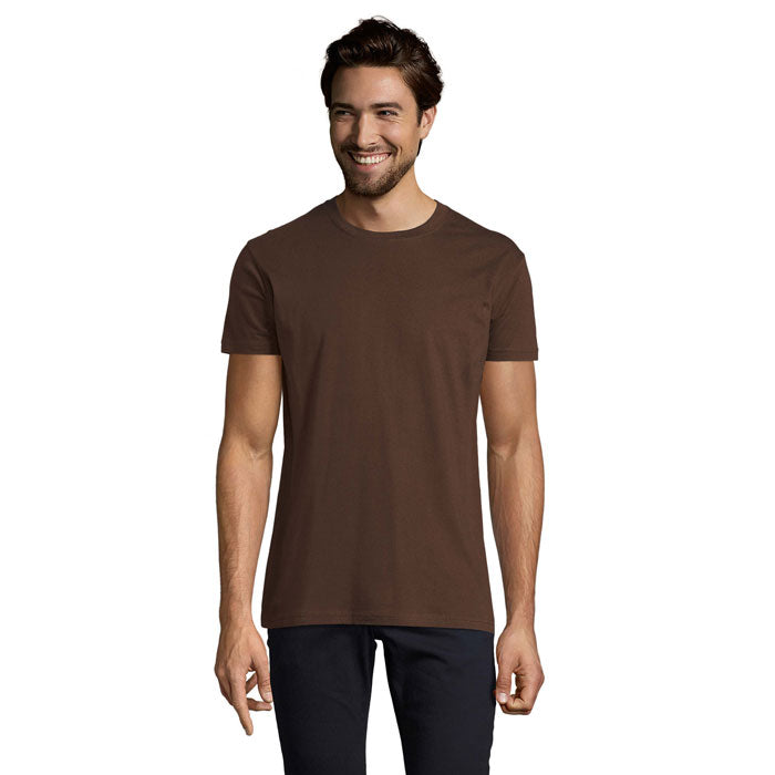 IMPERIAL MEN T-Shirt 190g – Chocolate – Größe L