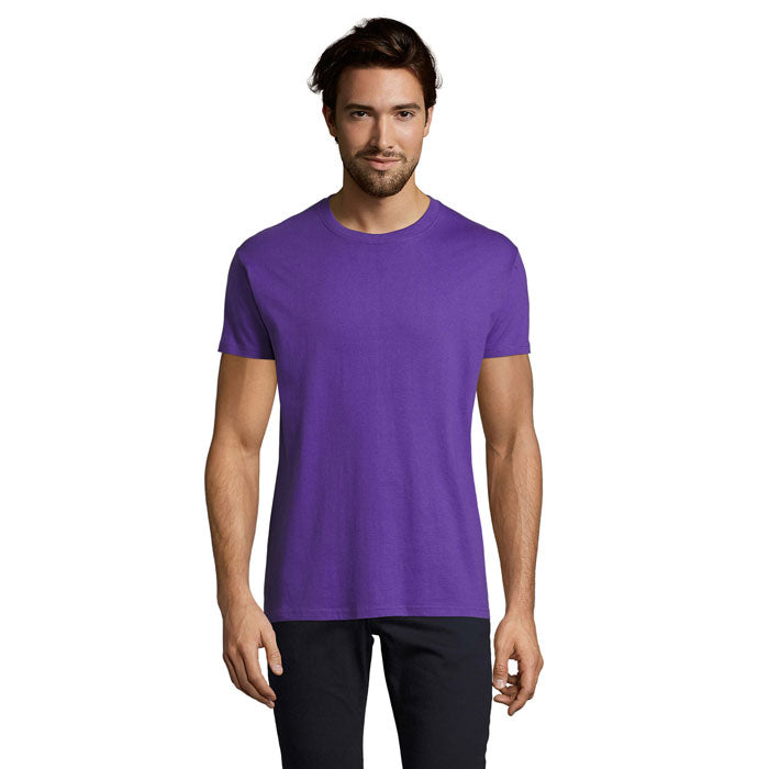IMPERIAL MEN T-Shirt 190g – Dark Purple – Größe L
