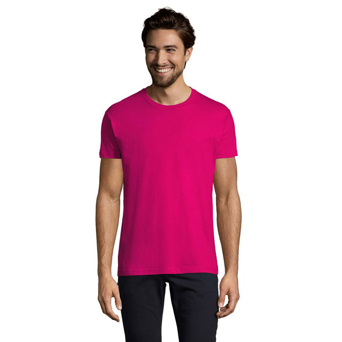 IMPERIAL MEN T-Shirt 190g – Fuchsia – Größe L