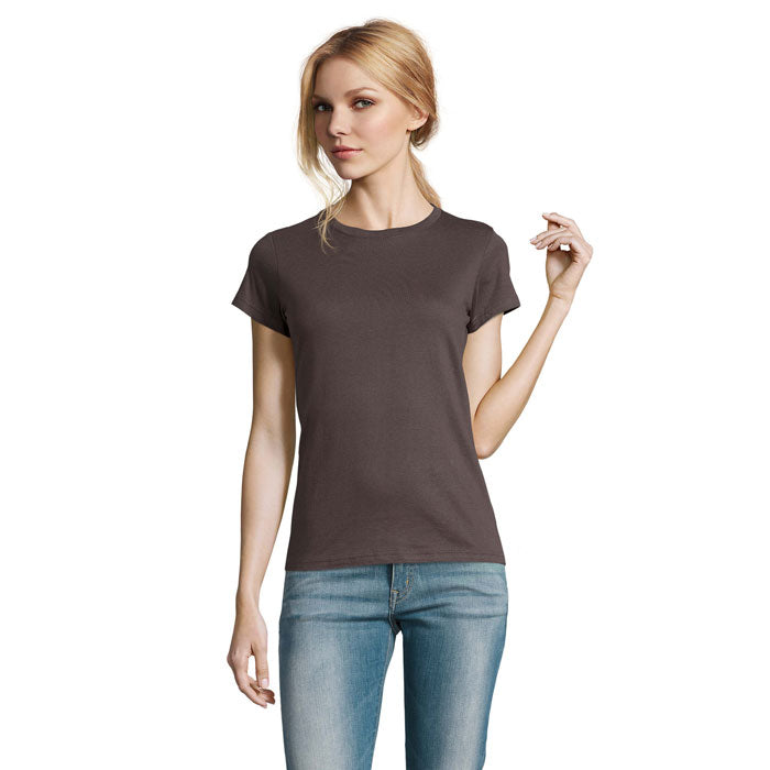 IMPERIAL WOMEN T-Shirt 190g – Dunkelgrau – Größe 3XL