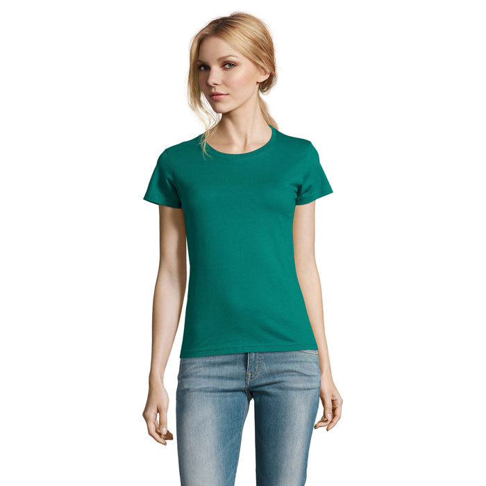 IMPERIAL WOMEN T-Shirt 190g – Emerald – Größe L