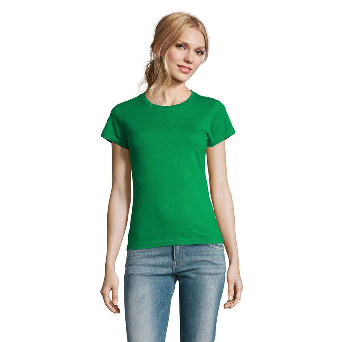 IMPERIAL WOMEN T-Shirt 190g – Kelly Green – Größe 3XL