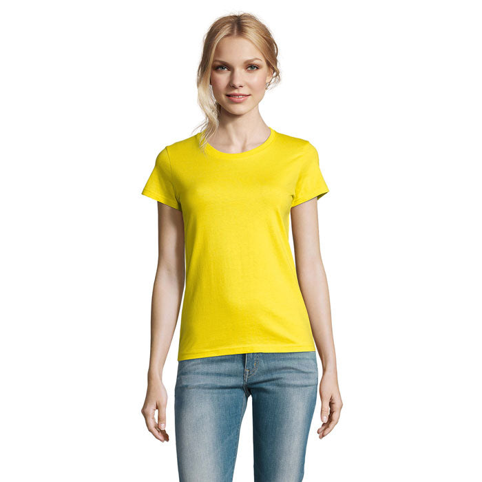 IMPERIAL WOMEN T-Shirt 190g – Lemon – Größe L