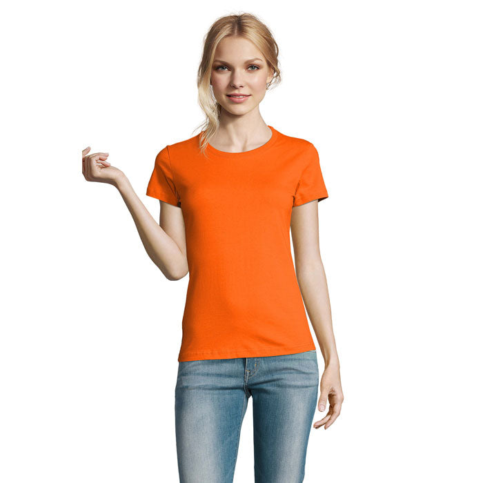 IMPERIAL WOMEN T-Shirt 190g – Orange – Größe 3XL