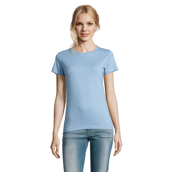 IMPERIAL WOMEN T-Shirt 190g – Sky Blue – Größe L