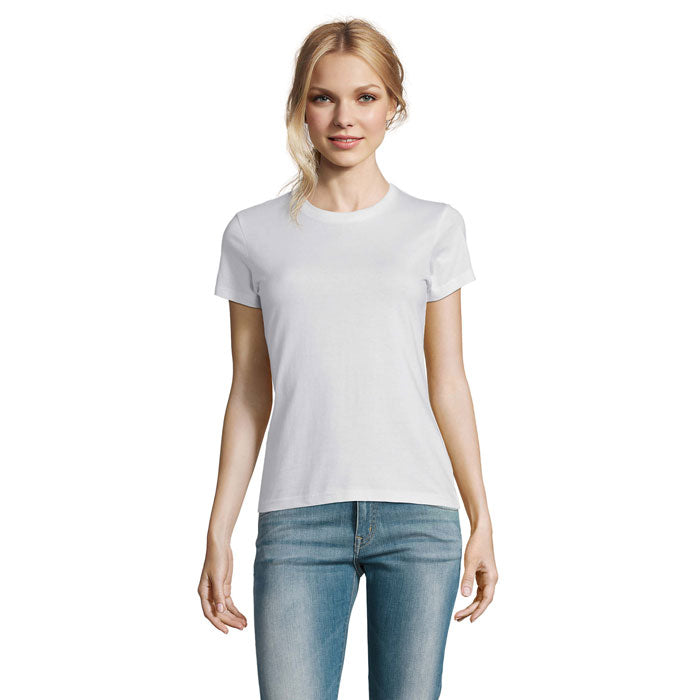 IMPERIAL WOMEN T-Shirt 190g – White – Größe 3XL