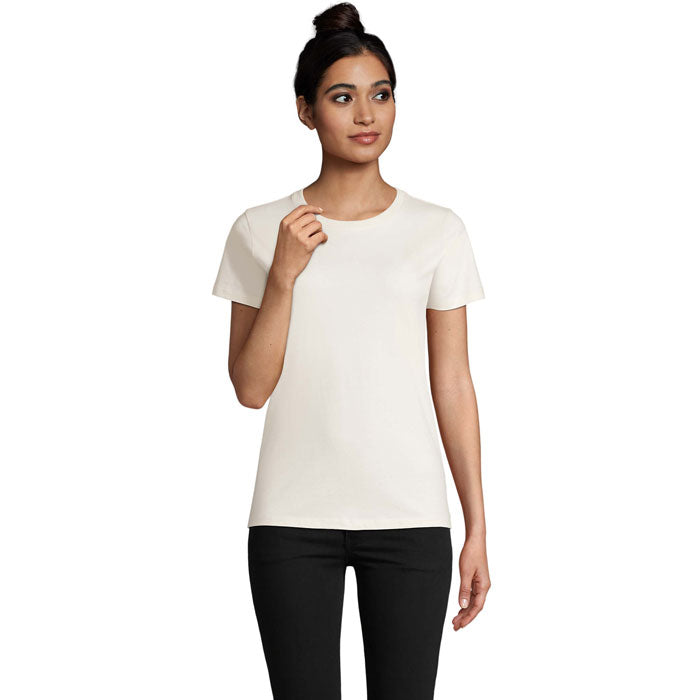 IMPERIAL WOMEN T-Shirt 190g – Off-White – Größe L