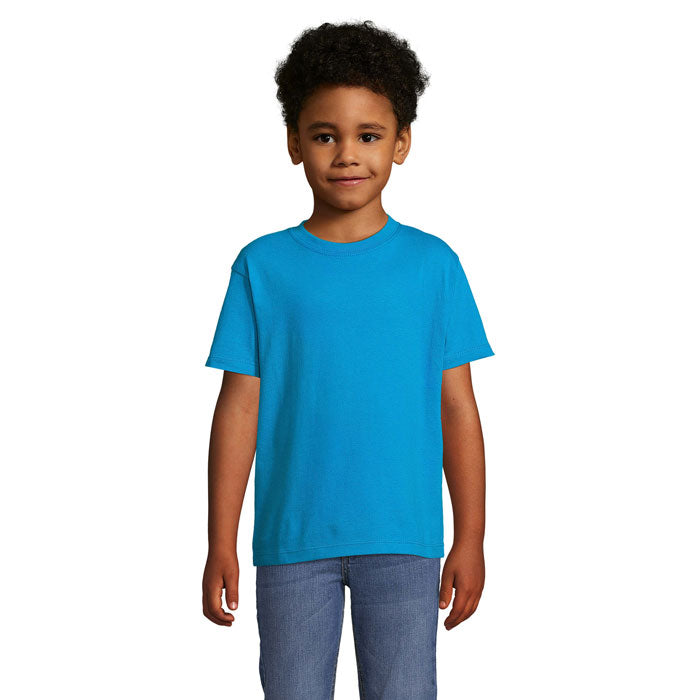 IMPERIAL KIDS IMPERIAL KINDERT-SHIRT 190g – Aqua – Größe 3XL