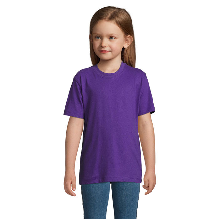 IMPERIAL KIDS IMPERIAL KINDERT-SHIRT 190g – Dark Purple – Größe 3XL