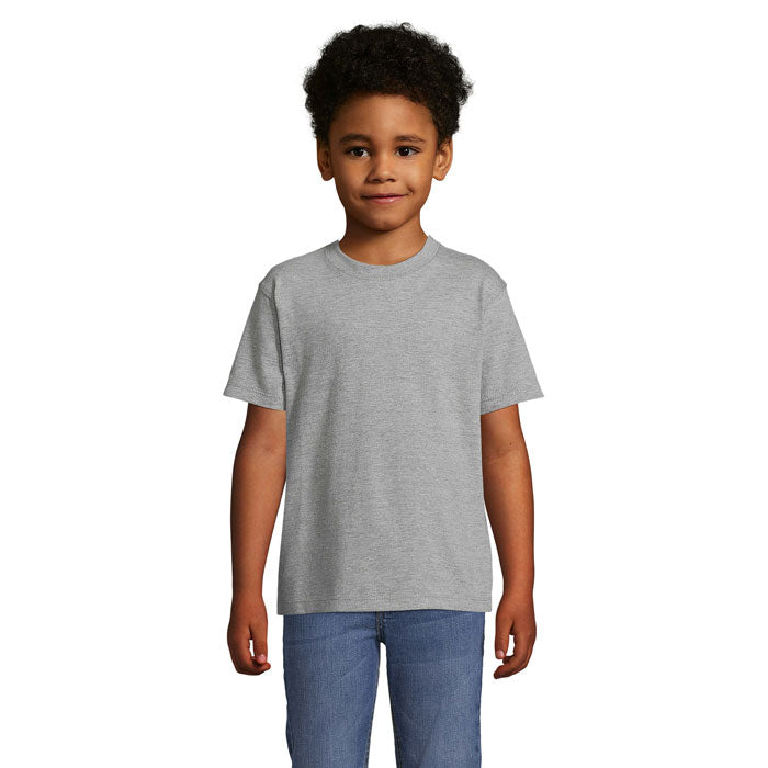 IMPERIAL KIDS IMPERIAL KINDERT-SHIRT 190g – Graue Melange – Größe 3XL