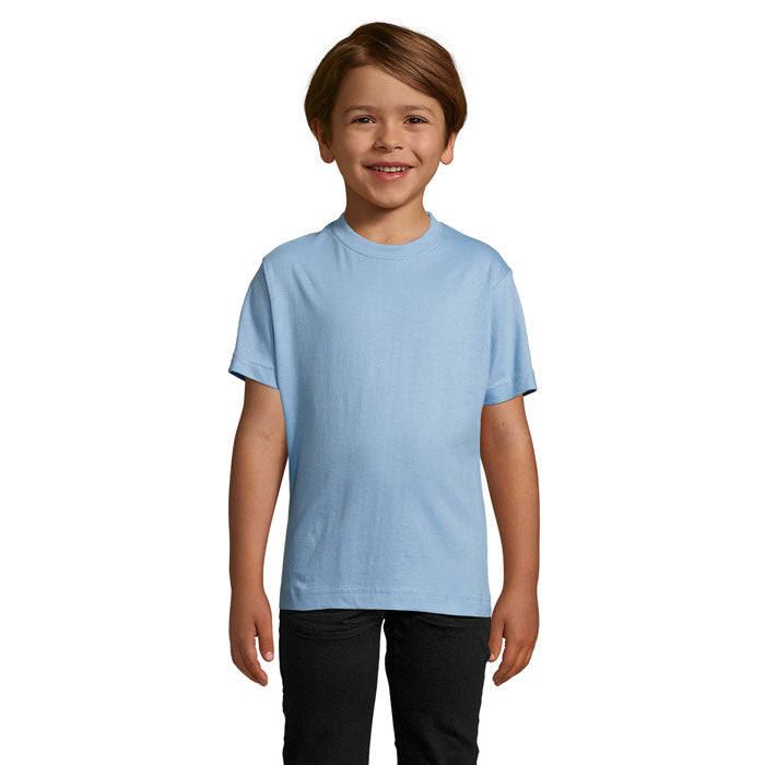 IMPERIAL KIDS IMPERIAL KINDERT-SHIRT 190g – Sky Blue – Größe 3XL