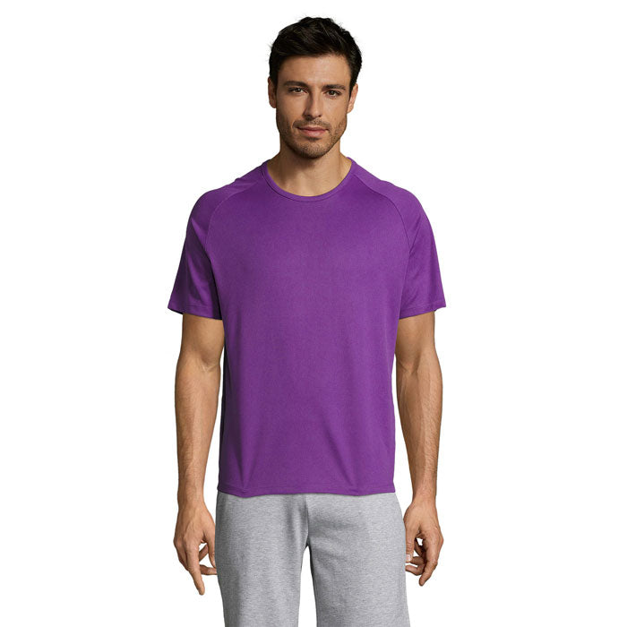 SPORTY MEN T-Shirt – Dark Purple – Größe 3XL