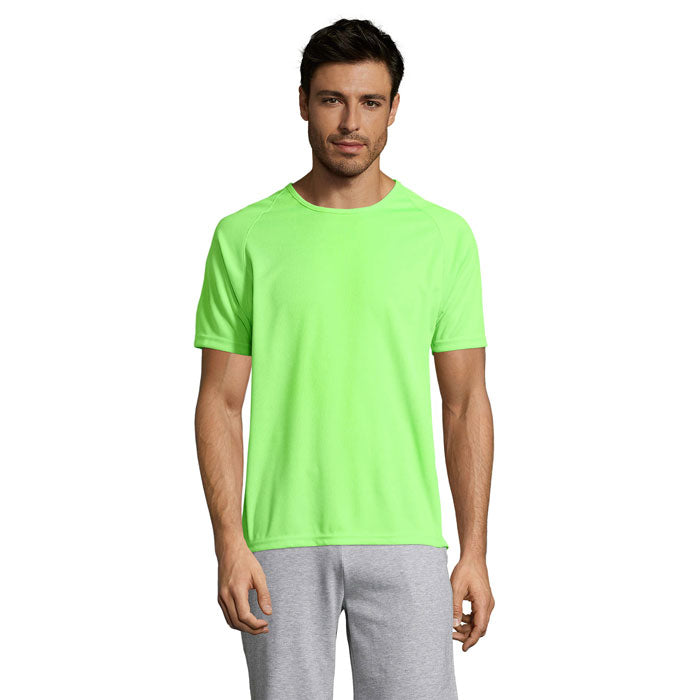 SPORTY MEN T-Shirt – Neon Green – Größe 3XL
