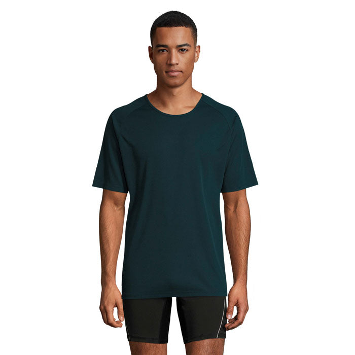 SPORTY MEN T-Shirt – Petroleum Blau – Größe 3XL