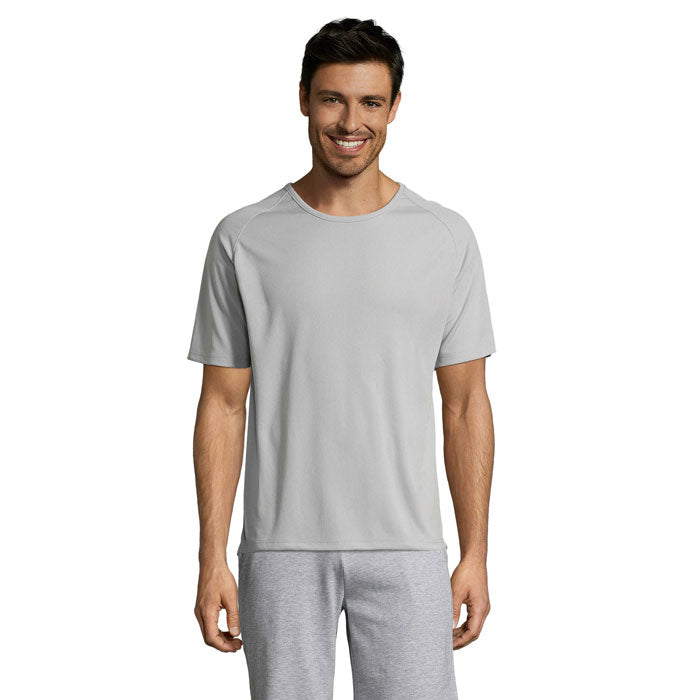SPORTY MEN T-Shirt – Pure Grey – Größe 3XL