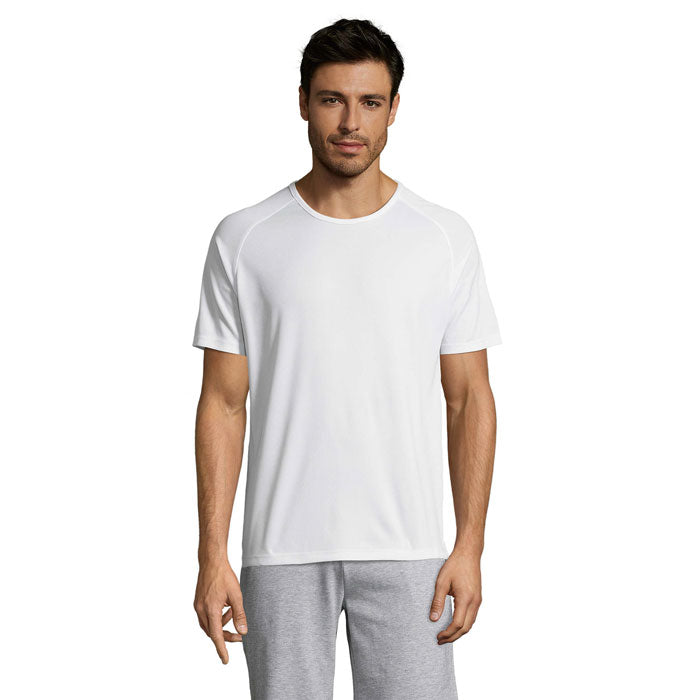 SPORTY MEN T-Shirt – White – Größe 3XL