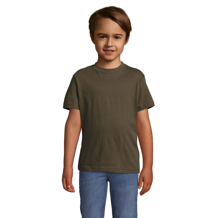 REGENT KIDS REGENT KINDERT-SHIRT 150g – Army – Größe 3XL