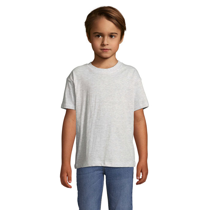 REGENT KIDS REGENT KINDERT-SHIRT 150g – Ash – Größe 3XL
