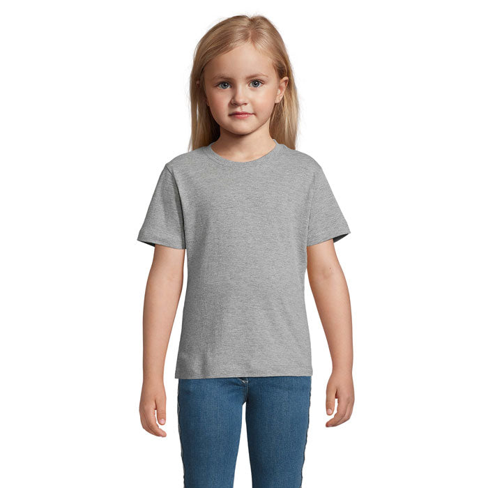 REGENT KIDS REGENT KINDERT-SHIRT 150g – Graue Melange – Größe 3XL