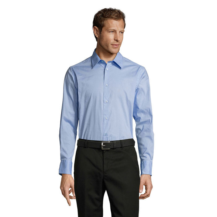 BRIGHTON STRETCH MEN SHIRT – Bright Sky – Größe 3XL