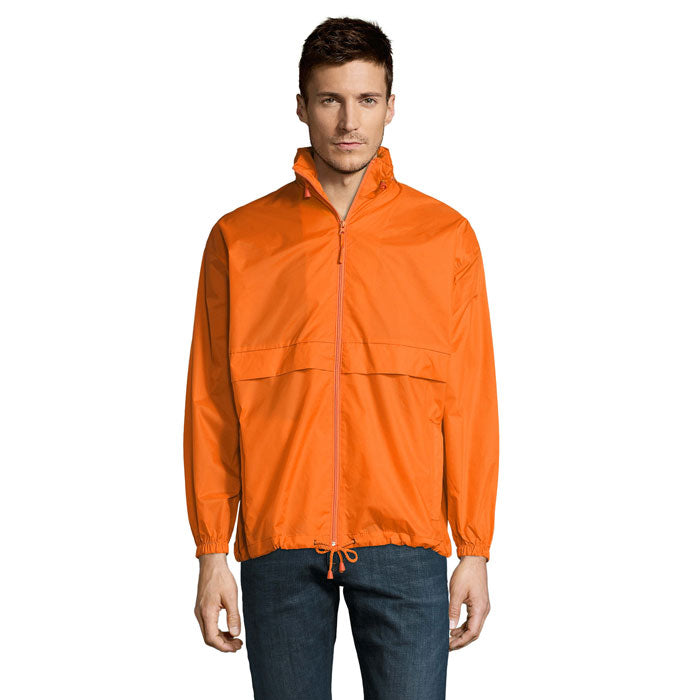 SURF Unisex Windbreaker – Orange – Größe L