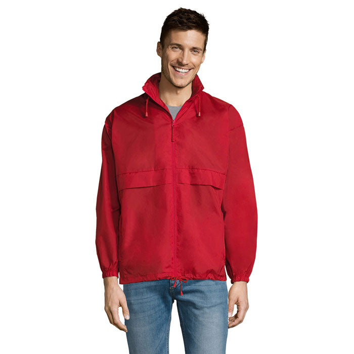 SURF Unisex Windbreaker – Red – Größe L