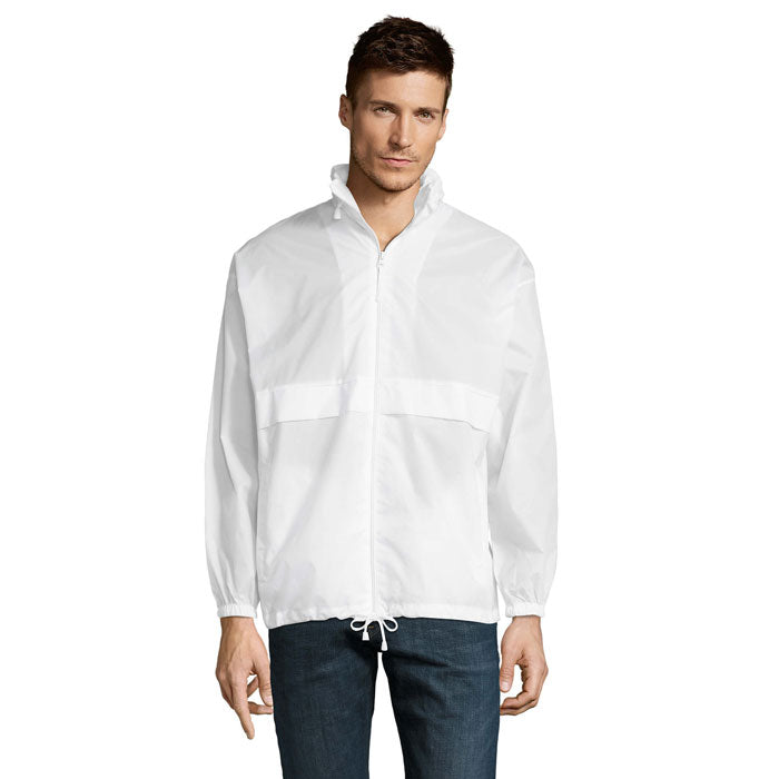 SURF Unisex Windbreaker – White – Größe L