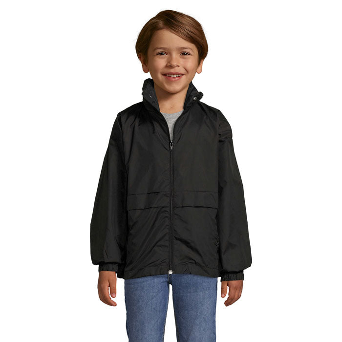 SURF KIDS WINDBREAKER 210g – Schwarz – Größe 3XL