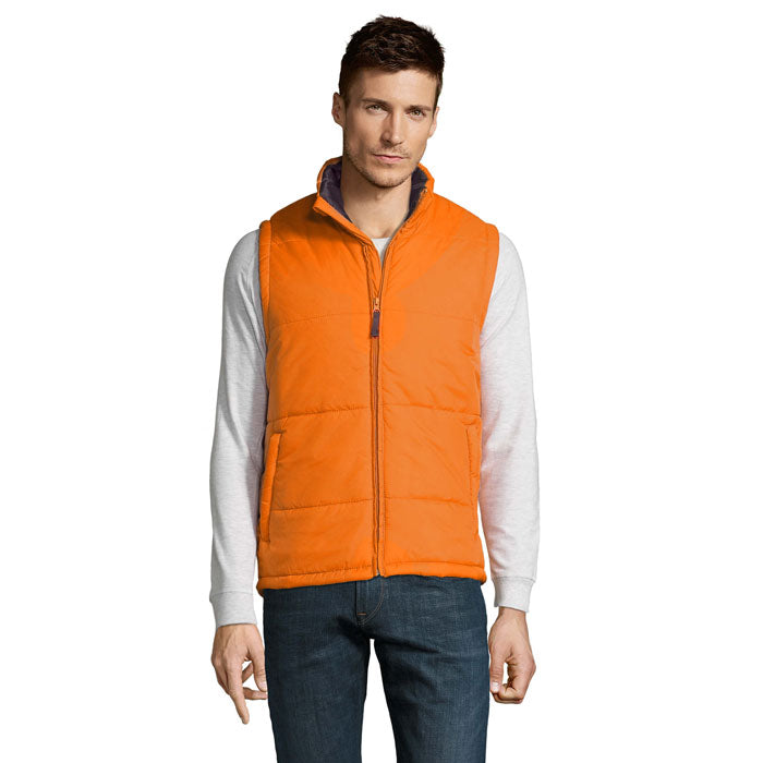WARM MEN Bodywarmer – Orange – Größe 3XL
