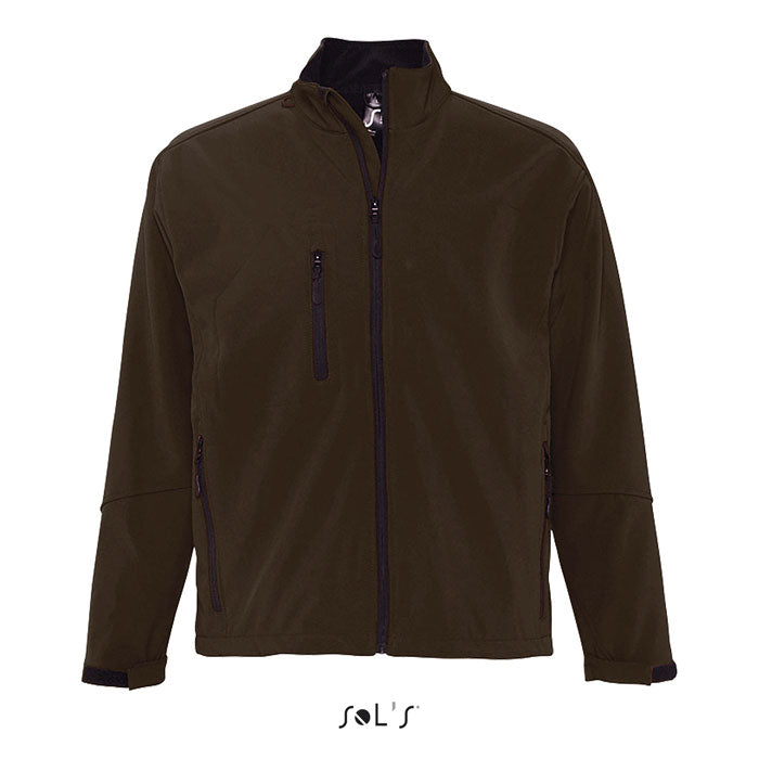 RELAX HERREN JACKE 340g – Dark Chocolate – Größe 3XL