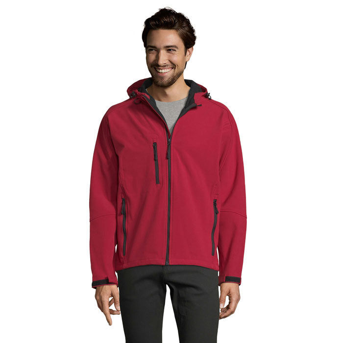 REPLAY MEN REPLAY HERREN SOFTSHELL – Pepper Red – Größe 3XL
