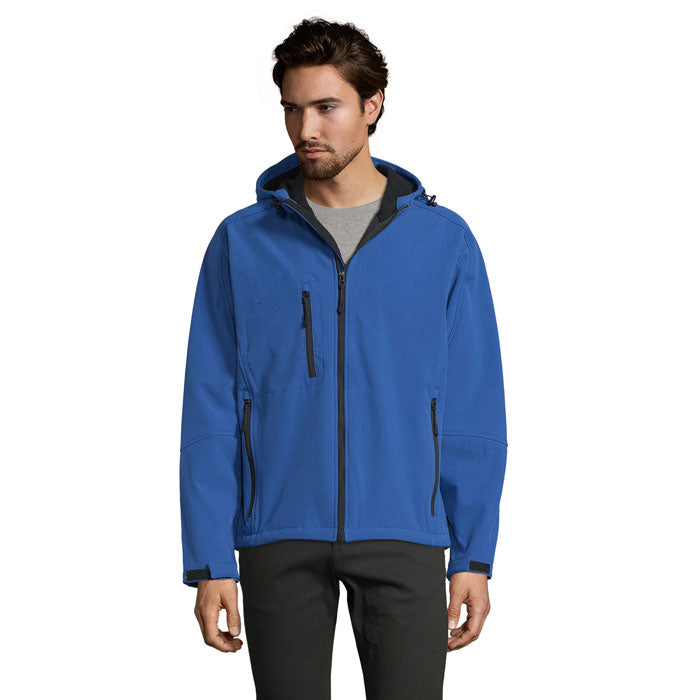 REPLAY MEN REPLAY HERREN SOFTSHELL – Royal Blue – Größe 3XL