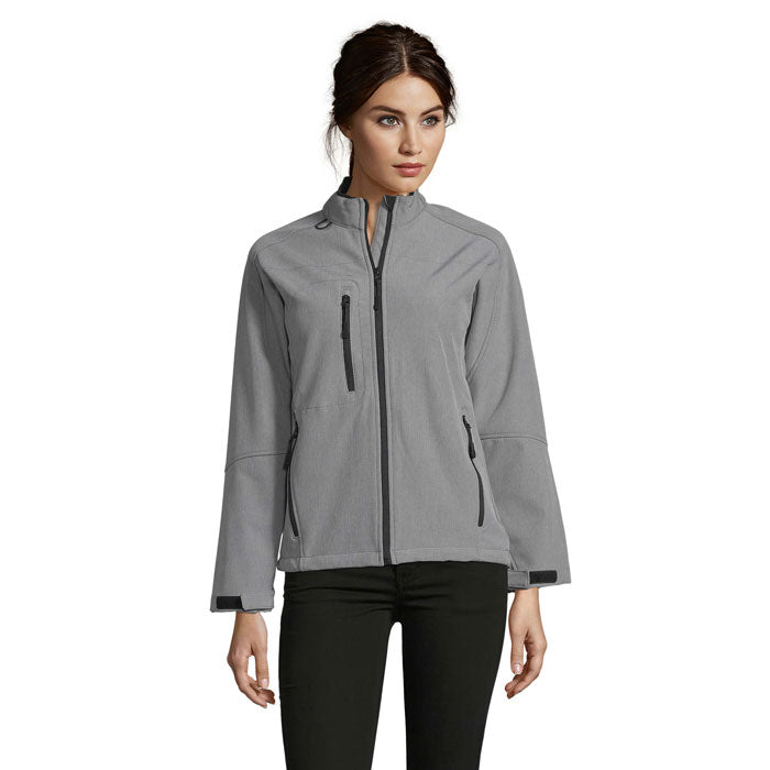 ROXY DAMEN JACKE 340g – Graue Melange – Größe L