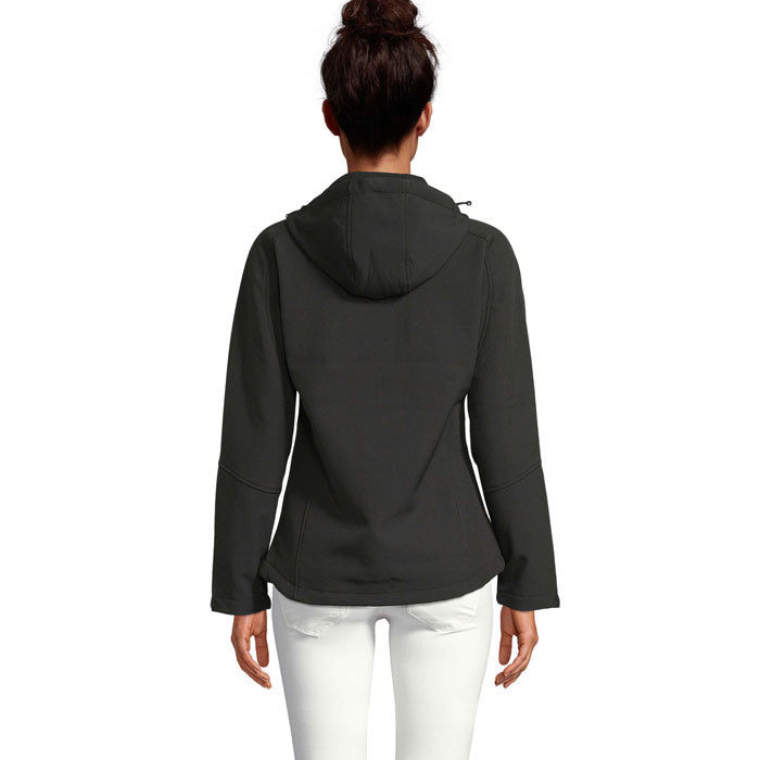REPLAY WOMEN REPLAY DAMEN HOOD SOFTSHELL