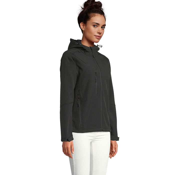 REPLAY WOMEN REPLAY DAMEN HOOD SOFTSHELL