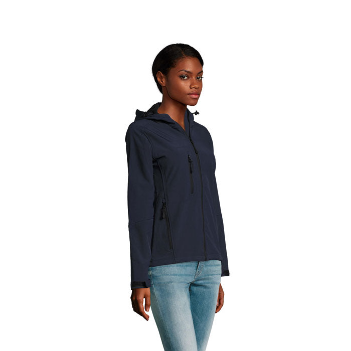 REPLAY WOMEN REPLAY DAMEN HOOD SOFTSHELL