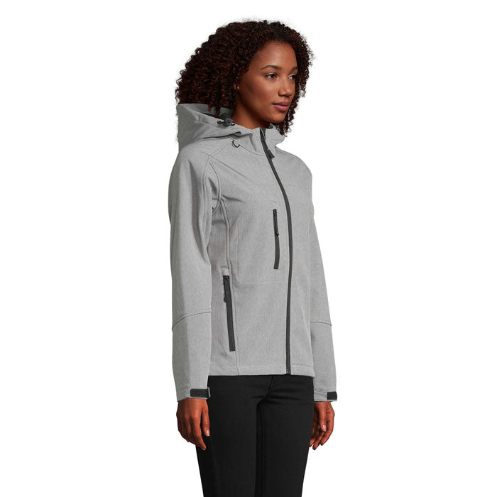 REPLAY WOMEN REPLAY DAMEN HOOD SOFTSHELL