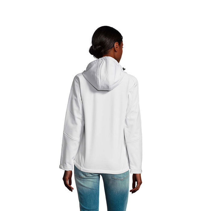REPLAY WOMEN REPLAY DAMEN HOOD SOFTSHELL