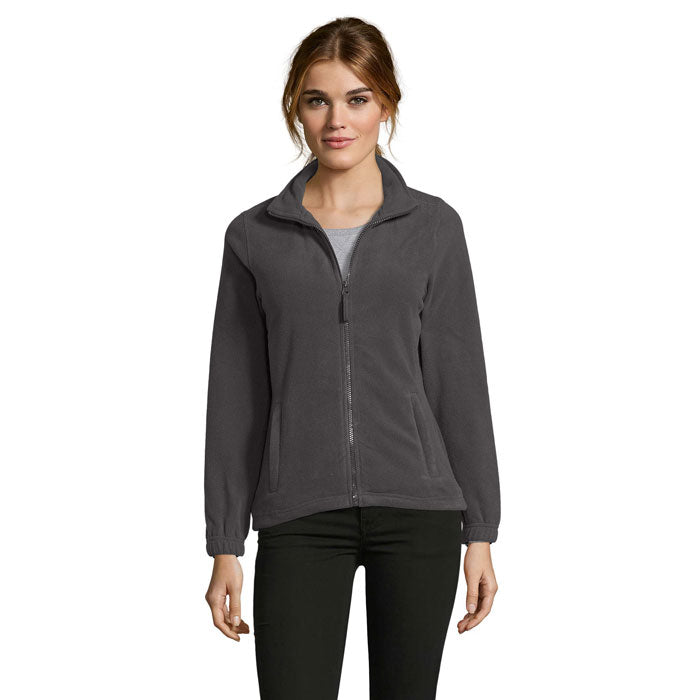 NORTH WOMEN NORTH DAMEN FL JACKE 300g – Anthrazitgrau – Größe L
