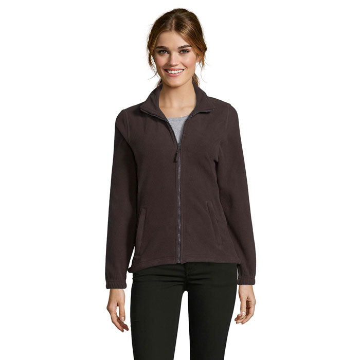 NORTH WOMEN NORTH DAMEN FL JACKE 300g – Dark Chocolate – Größe L
