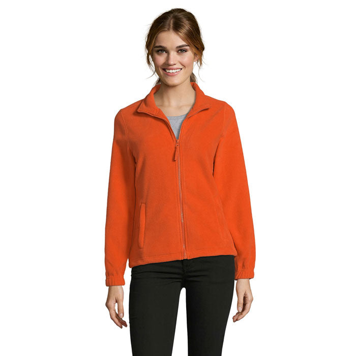 NORTH WOMEN NORTH DAMEN FL JACKE 300g – Orange – Größe L