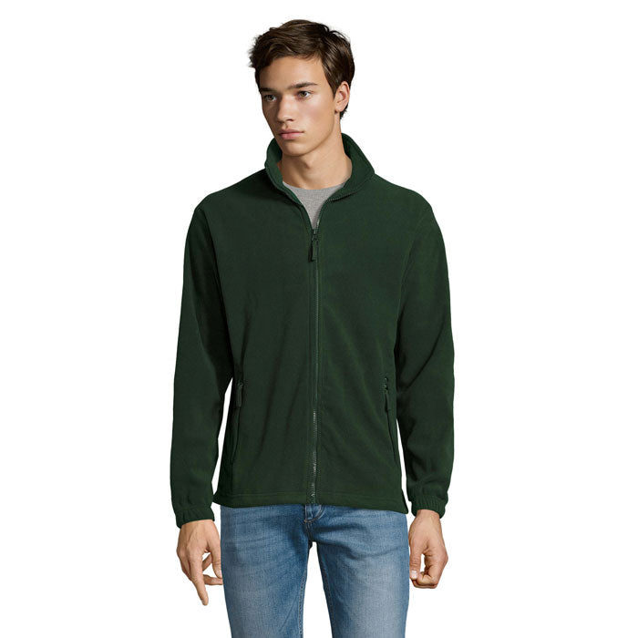 NORTH MEN Fleece-Jacke – Grün – Größe 3XL