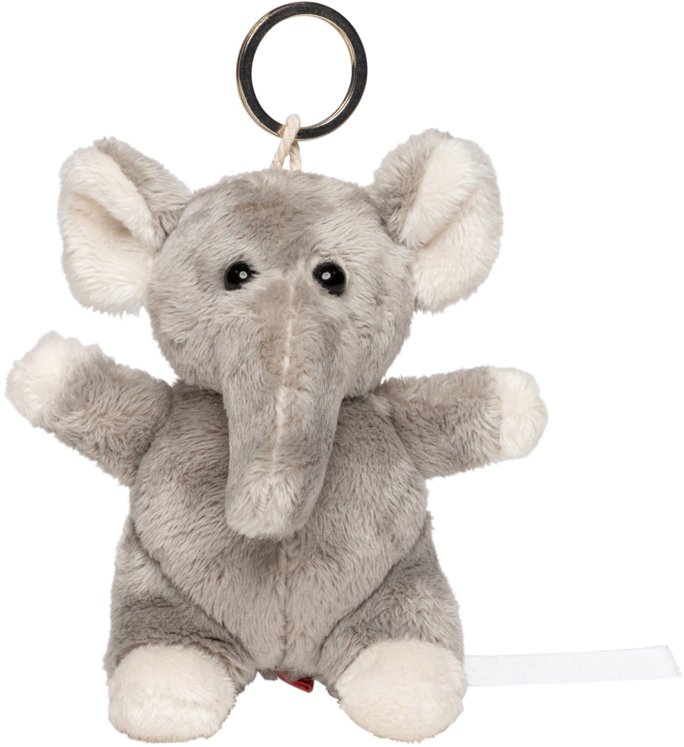 Schlüsselanhänger Elefant – Grau