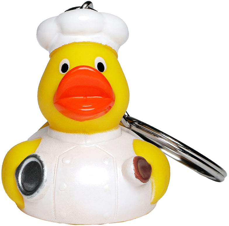 Schlüsselanhänger Ente Koch – Ansicht 2